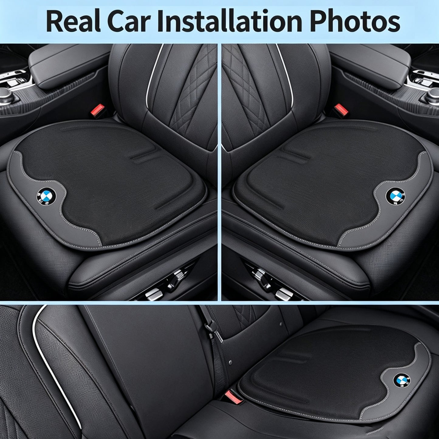 Car Seat Cushion, Breathable Mesh Auto Seat Pad, Non-Slip All Season Car Seat Cover Cushion,Universal for Sedans, SUV, Trucks