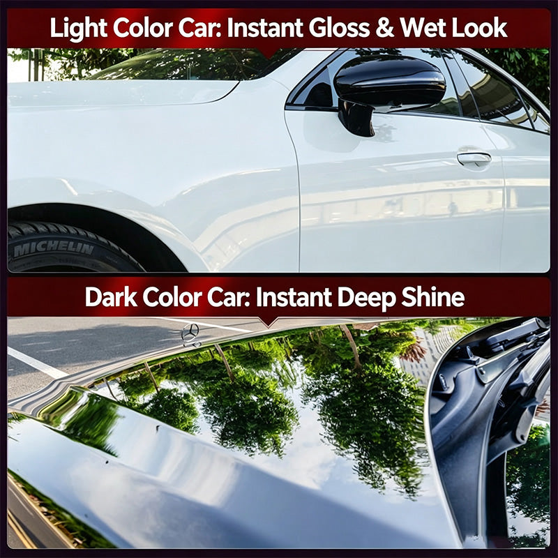 Nano Ceramic Car Coating Spray, Quick DIY Hydrophobic Car Paint Sealant
