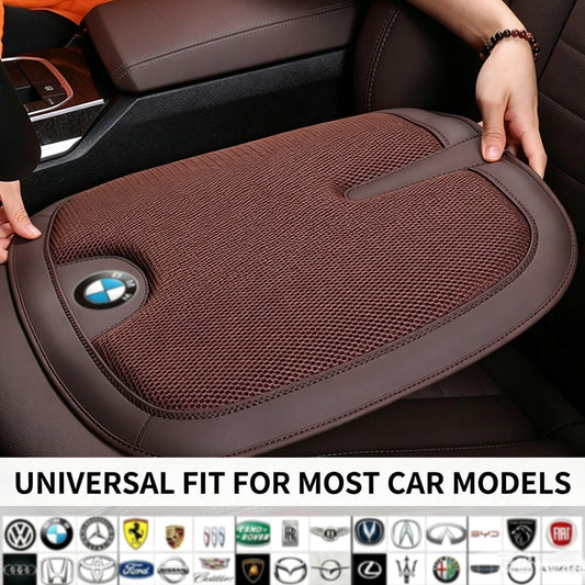 Car Memory Foam Seat Cushion, Breathable 3D Honeycomb Mesh Auto Seat Pad for Most Sedan SUV Truck