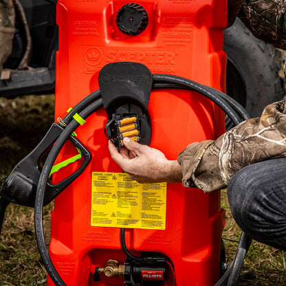 Electric Fuel Transfer Tank 14 Gallon