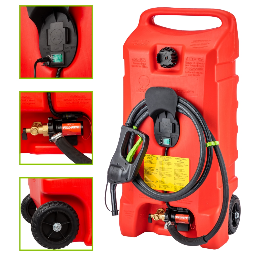 Electric Fuel Transfer Tank 14 Gallon
